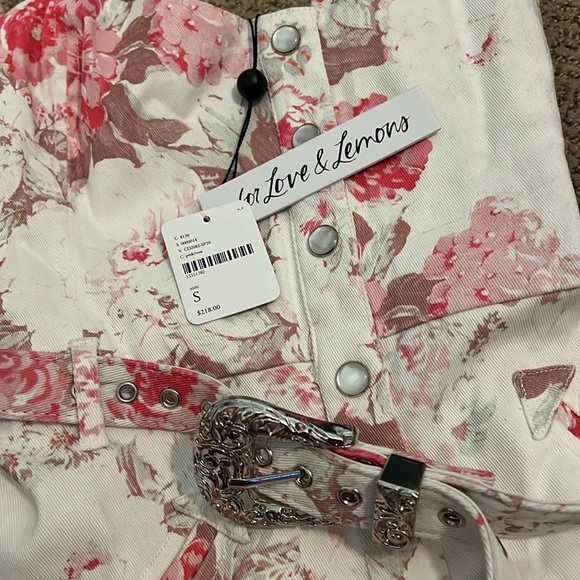 NWT. For love & lemons Weston dress size small - Picture 3 of 3